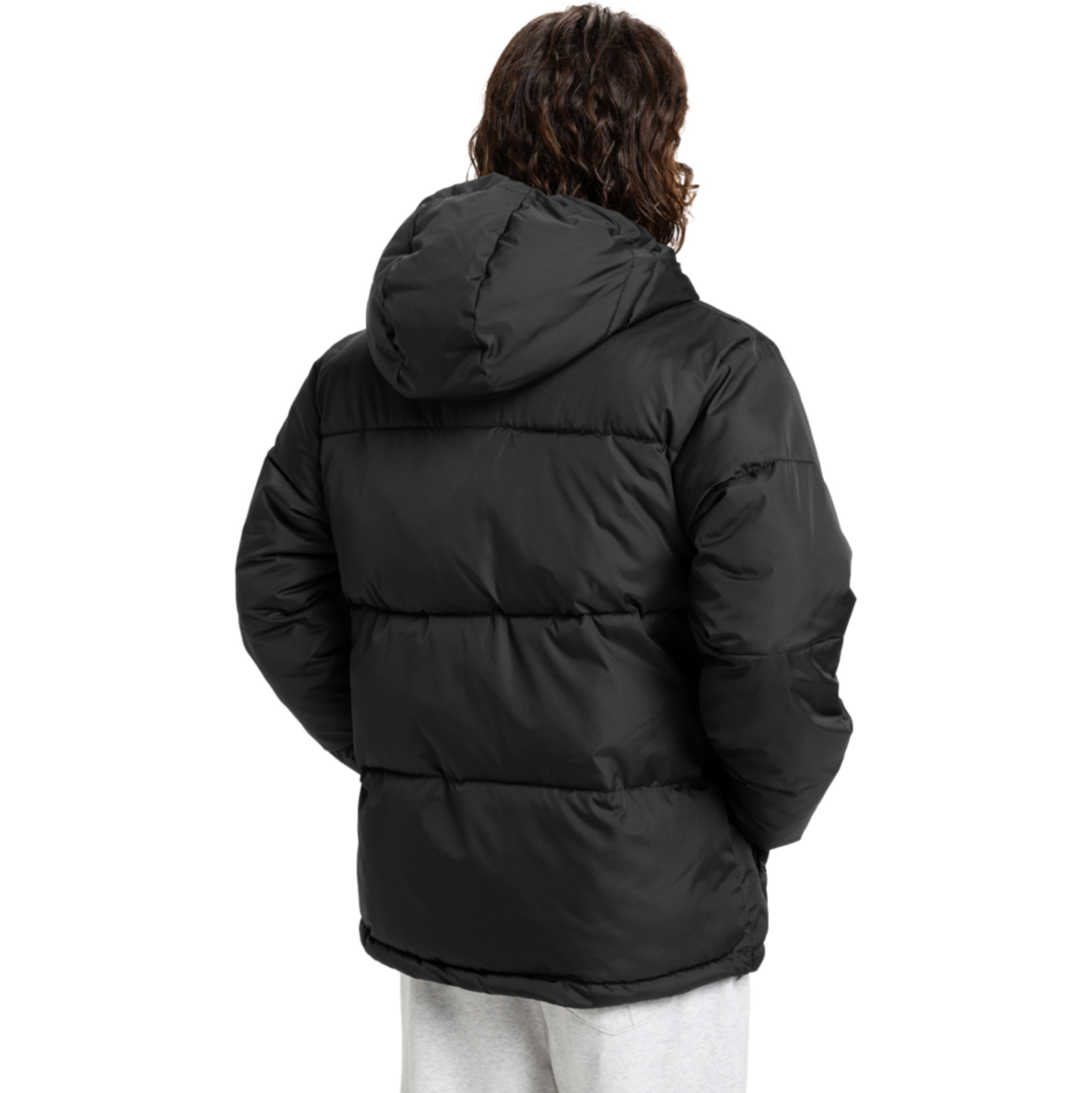 2025 Quiksilver Herre Cold Days Dunjakke EQYJK04173 - Black